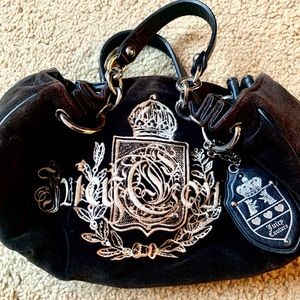 Juicy couture black handbag